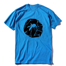 Load image into Gallery viewer, COOLMIND QI0252A 100% cotton short sleeve Mosquito fossils print men T shirt casual summer men tshirt cool men t-shirt tee shirt