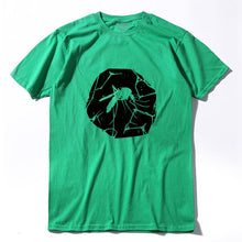Load image into Gallery viewer, COOLMIND QI0252A 100% cotton short sleeve Mosquito fossils print men T shirt casual summer men tshirt cool men t-shirt tee shirt