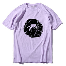 Load image into Gallery viewer, COOLMIND QI0252A 100% cotton short sleeve Mosquito fossils print men T shirt casual summer men tshirt cool men t-shirt tee shirt