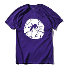 Load image into Gallery viewer, COOLMIND QI0252A 100% cotton short sleeve Mosquito fossils print men T shirt casual summer men tshirt cool men t-shirt tee shirt