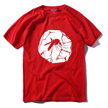 Load image into Gallery viewer, COOLMIND QI0252A 100% cotton short sleeve Mosquito fossils print men T shirt casual summer men tshirt cool men t-shirt tee shirt