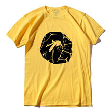 Load image into Gallery viewer, COOLMIND QI0252A 100% cotton short sleeve Mosquito fossils print men T shirt casual summer men tshirt cool men t-shirt tee shirt
