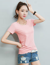 Load image into Gallery viewer, 2020 T-Shirt Women Short Sleeves Shirt 100% Cotton Awesome Femme Summer Top
