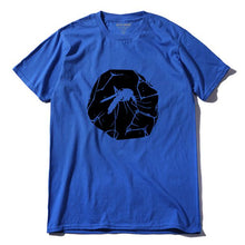 Load image into Gallery viewer, COOLMIND QI0252A 100% cotton short sleeve Mosquito fossils print men T shirt casual summer men tshirt cool men t-shirt tee shirt
