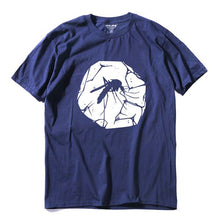 Load image into Gallery viewer, COOLMIND QI0252A 100% cotton short sleeve Mosquito fossils print men T shirt casual summer men tshirt cool men t-shirt tee shirt
