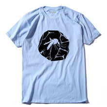 Load image into Gallery viewer, COOLMIND QI0252A 100% cotton short sleeve Mosquito fossils print men T shirt casual summer men tshirt cool men t-shirt tee shirt

