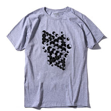 Load image into Gallery viewer, COOLMIND QI0252A 100% cotton short sleeve Mosquito fossils print men T shirt casual summer men tshirt cool men t-shirt tee shirt
